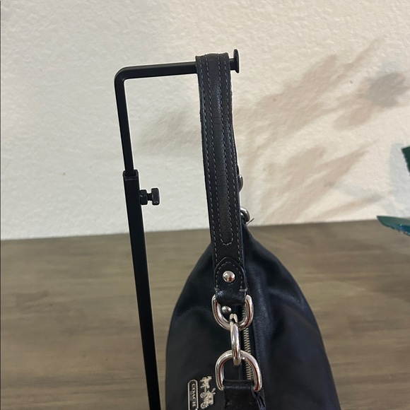 Y2K Coach Madison Hailey BlackLeather Hobo Bag -14304 - Picture 4 of 11